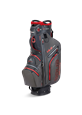 Torba golfowa BIG MAX AQUA Sport 3 • Czarno szaro czerwone
