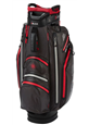 Torba golfowa BIG MAX Aqua Drive Cart Bag • Grafitowo-czarno-czerwona