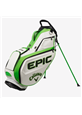 Torba golfowa Callaway Epic Staff Double Strap Stand Bag biało-zielono-czarna