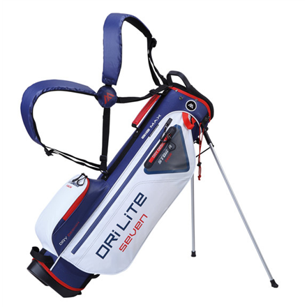 Torba golfowa BIG MAX Dri Lite Seven Stand Bag biało-błętino-czerowna