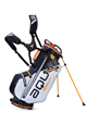 Torba golfowa BIG MAX Aqua 8 Stand Bag biało-czarno-pomarańczowa