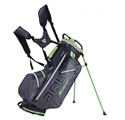 Torba golfowa BIG MAX Aqua Eight • Grafitowo-czarno-limonkowa
