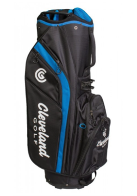 Torba golfowa Cleveland Cart Bag czarno-niebieska 