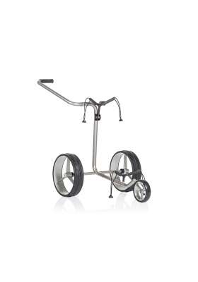 JuCad Junior Stainless Steel 3 wheeled - manualny wózek golfowy