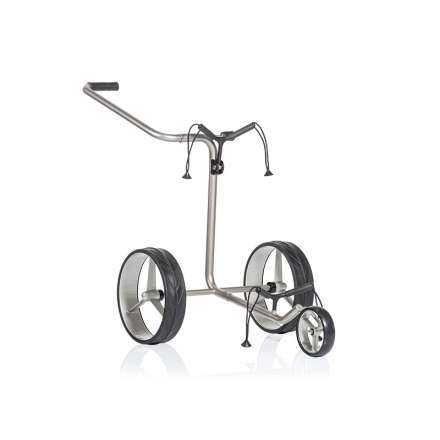 JuCad Junior Stainless Steel 3 wheeled - manualny wózek golfowy