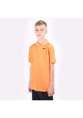 Koszulka Polo Juniorska Nike Dry Vapor VCTRY - Pomarańczowa