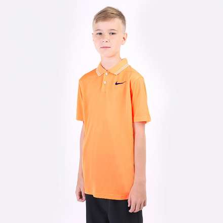 Koszulka Polo Juniorska Nike Dry Vapor VCTRY - Pomarańczowa