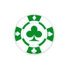Ball marker Navika • Pokerchip Green
