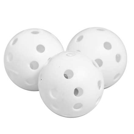 Plastikowe Piłki Longridge • Białe 6pak