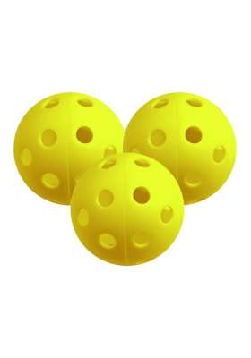 Plastikowe Piłki Longridge • Żółte 6pak