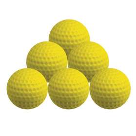 Plastikowe Piłki 30% Distance • Żółte 6pack