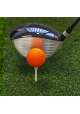 Gumowe piłki golfowe • Pomarańczowe 6pak