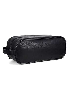 ECCO HADLEY LEATHER SHOEBAG Black