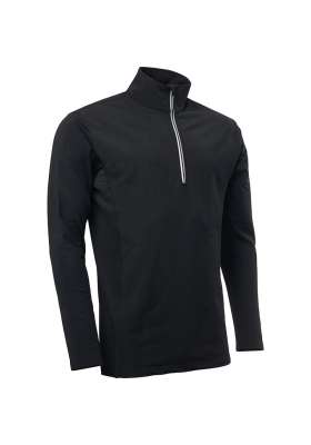 Bluza Abacus Jr ASHBY Halfzip - Czarna