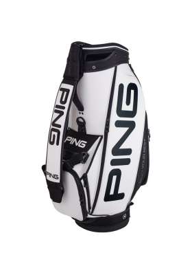 Torba golfowa PING Tour Staff Bag biało - czarna