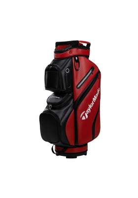 Torba golfowa TaylorMade Deluxe Cart • Czerwono-czarna