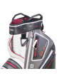 Torba wózkowa Big Max DRI LITE TOUR (biało-czarno-szaro-merlot)