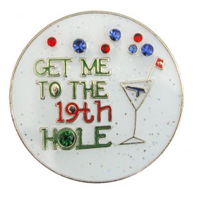Ball marker Navika • Get Me To The 19th Hole