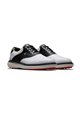 Buty męskie FootJoy Traditions Spikeless • Biało czarne 