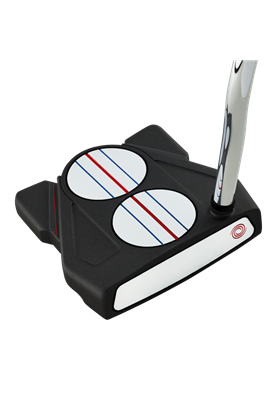 Putter Odyssey Ten 2-ball Triple Track Red 