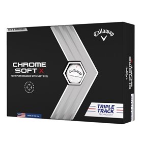 Piłki golfwe Callaway Chrome Soft X TripleTrack