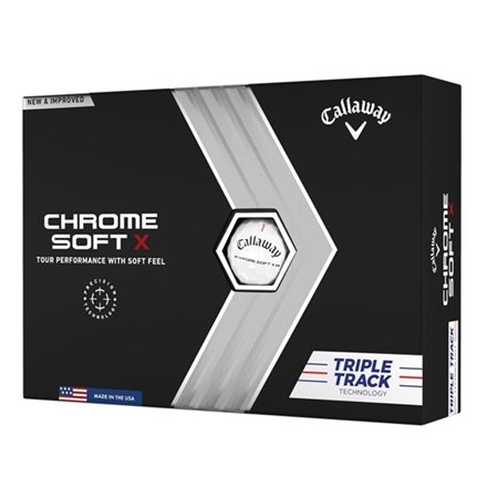 Piłki golfwe Callaway Chorme Soft X TripleTrack 