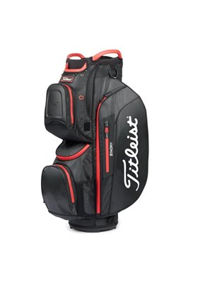Torba golfowa Titleist Cart Bag 15 • Czarno-czerwona