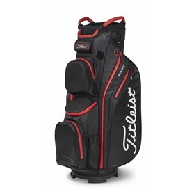 Torba golfowa Titleist StaDry Cart 14 • Czarno-czerwona