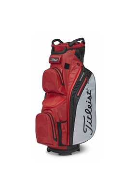 Torba golfowa Titleist StaDry Cart 14 • Czerwono-szara