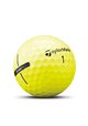 Piłki golfowe Taylormade Distance + • Żółte 