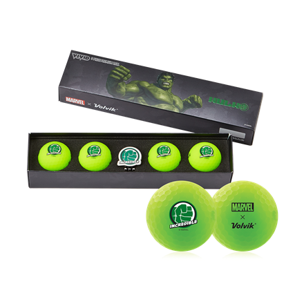 Piłki golfowe Volvik Hulk • Gift Set 