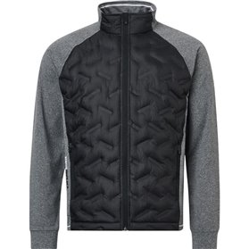 Kurtka męska Abacus Grove Hybrid • Czarno szara