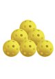 Plastiokowe piłki treningowe • Żółte 6pak 