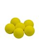 Piankowe piłki treningowe • Żółte 6pak