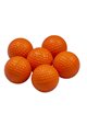 Treningowe piłki Jelly • Pomarańczowe 6pak