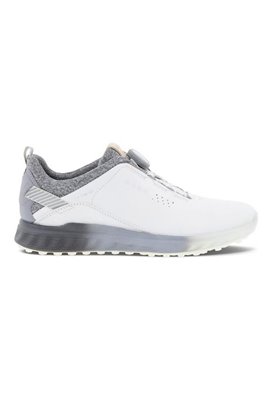 ECCO W GOLF S-THREE BOA • White Silver Grey 