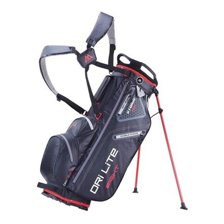 Torba golfowa BIG MAX Dri Lite Eight Stand Bag • Czarno-czerwona