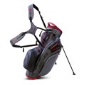 Torba golfowa BIG MAX Dri lite Hybrid 2 • Szaro czarno czerwona 