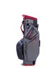 Torba golfowa BIG MAX Dri lite Hybrid 2 • Szaro czarno czerwona 