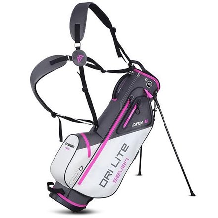 Torba golfowa BIG MAX Dri Lite Seven G • Biało różowa 