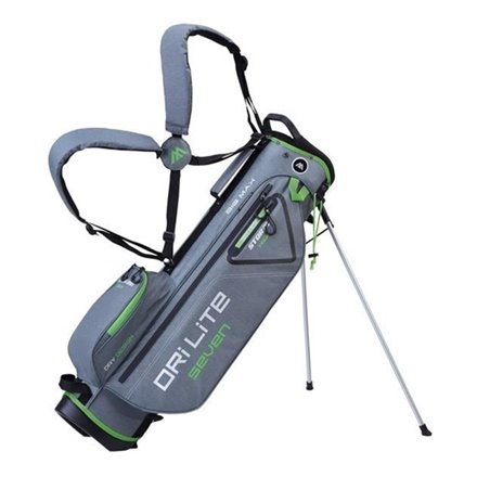 Torba golfowa BIG MAX Dri Lite Seven Stand Bag • Srebrno-limonkowa