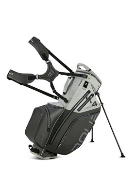 Torba golfowa BIG MAX Aqua Hybrid 4 • Czarno szara 