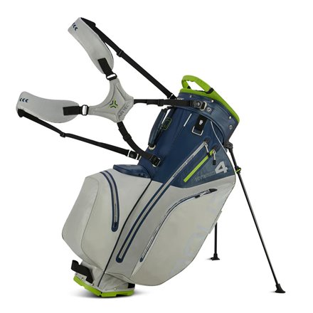 Torba golfowa BIG MAX Aqua Hybrid 4 • Granatowo szaro zielona 