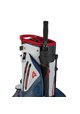 Torba golfowa BIG MAX Aqua Hybird 4 • Granatowo biało czerwona 
