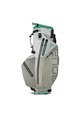 Torba golfowa BIG MAX Aqua Hybrid 4 • Biało szaro miętowa 