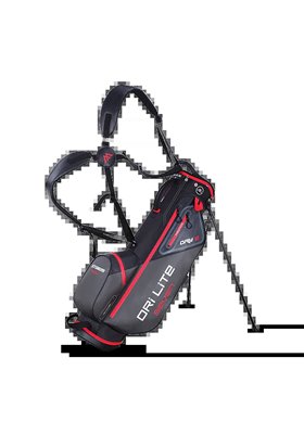 Torba golfowa BIG MAX Dri Lite Seven G • Czarno czerwona 