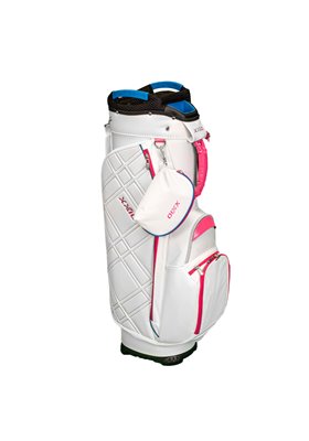 Torba golfowa XXIO Premium Ladies Cart Bag • Biało różowa 