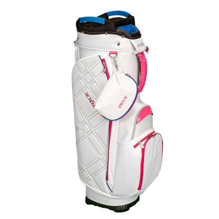 Torba golfowa XXIO Premium Ladies Cart Bag • Biało różowa 