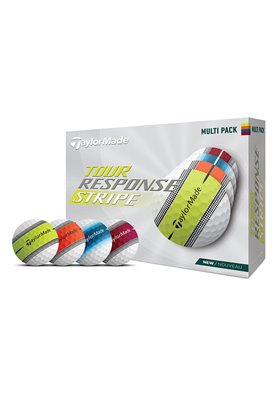 Piłki golfowe Taylormade Tour Response Stripe • Mix kolorów