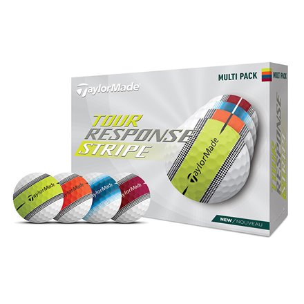 Piłki golfowe Taylormade Tour Response Stripe • Mix kolorów